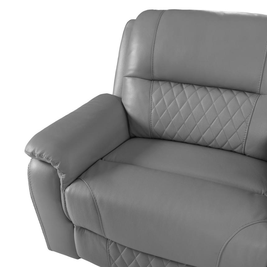 Ivone Leather Power Reclining Sectional with 5PCS/3PWR alternate image, 5 of 13 images.