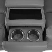 Ivone Leather Power Reclining Sectional with 6PCS/3PWR  alternate image, 8 of 17 images.