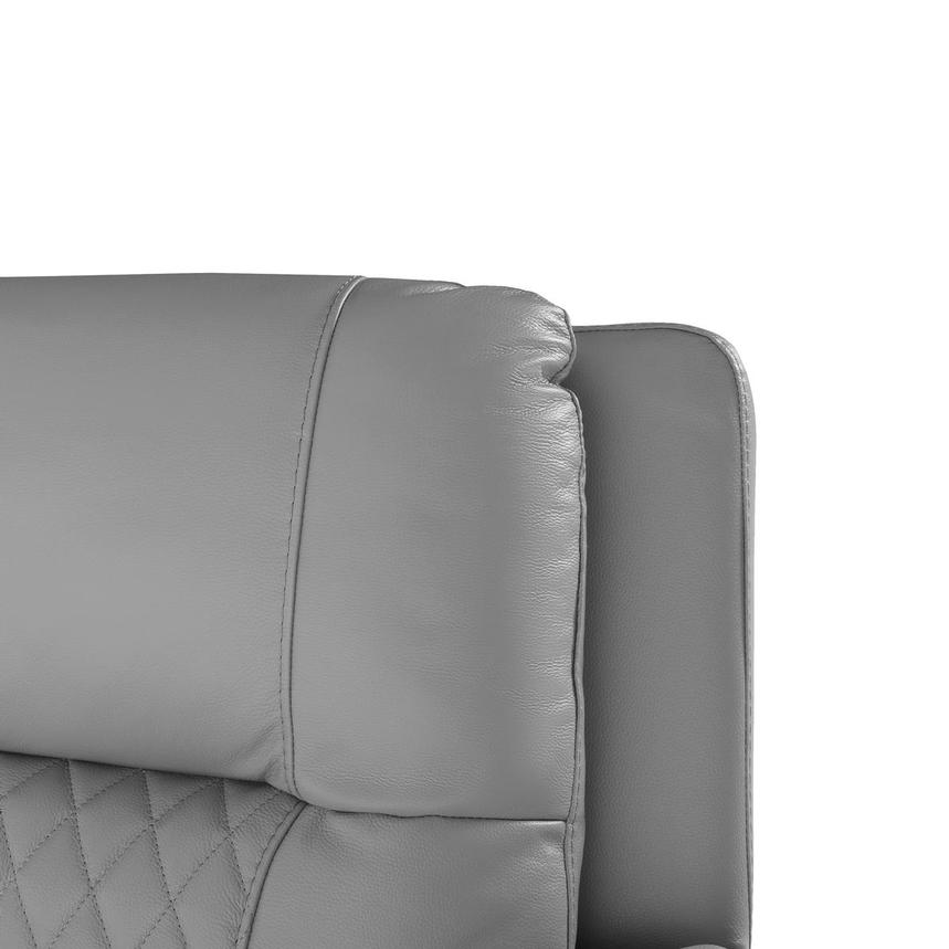 Ivone Leather Power Reclining Sectional with 6PCS/2PWR alternate image, 11 of 17 images.