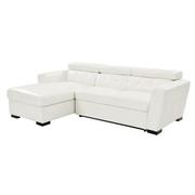 Reeve White Sleeper w/Left Chaise  main image, 1 of 8 images.