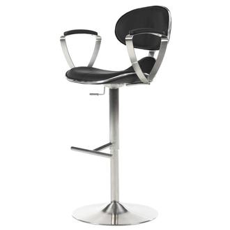 Jaylo Black Adjustable Stool