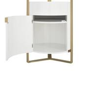 Eliza Gold II Bar Cabinet  alternate image, 10 of 10 images.