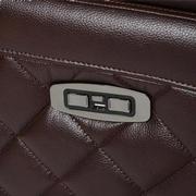 Gio Brown Leather Power Reclining Sectional with 6PCS/3PWR  alternate image, 14 of 16 images.