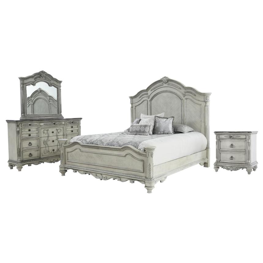 Cedric 4-Piece Queen Bedroom Set  main image, 1 of 5 images.