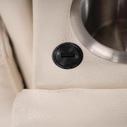 Trevor Leather Corner Sofa with 5PCS/3PWR  alternate image, 9 of 11 images.