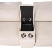 Trevor Leather Corner Sofa with 6PCS/3PWR  alternate image, 5 of 12 images.