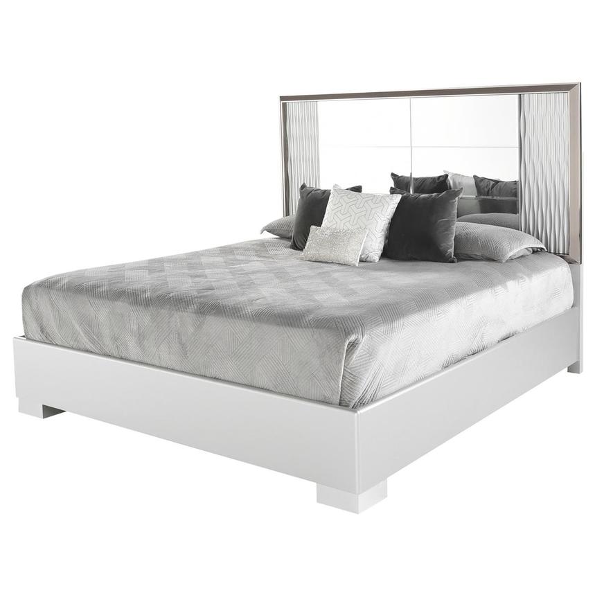 Melania Queen Platform Bed  main image, 1 of 7 images.