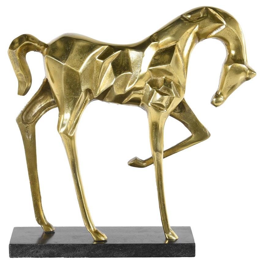 Stallion Gold Sculpture  main image, 1 of 5 images.