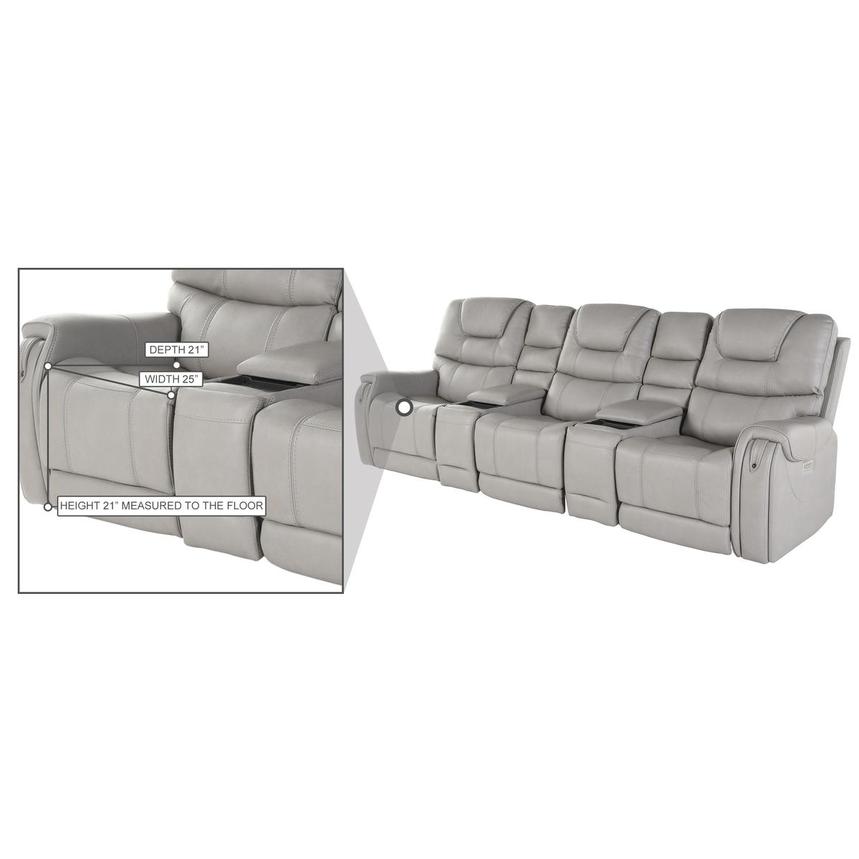 Capriccio Home Theater Seating with 5PCS/2PWR  alternate image, 14 of 14 images.