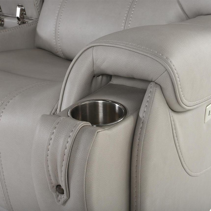 Capriccio Gray Power Reclining Sectional with 6PCS/2PWR  alternate image, 10 of 13 images.