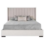 Beige Palace Queen Platform Bed  alternate image, 2 of 2 images.