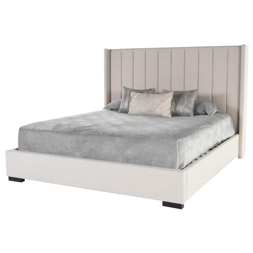 Beige Palace Queen Platform Bed main image, 1 of 2 images.