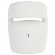 Lilly Ivory Arm Chair w/Casters  alternate image, 5 of 7 images.