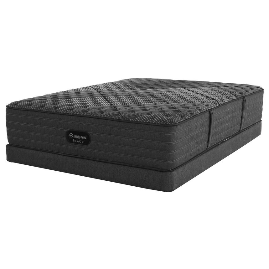 BRBLClass Firm King Mattress w/Low Foundation Beautyrest Black by