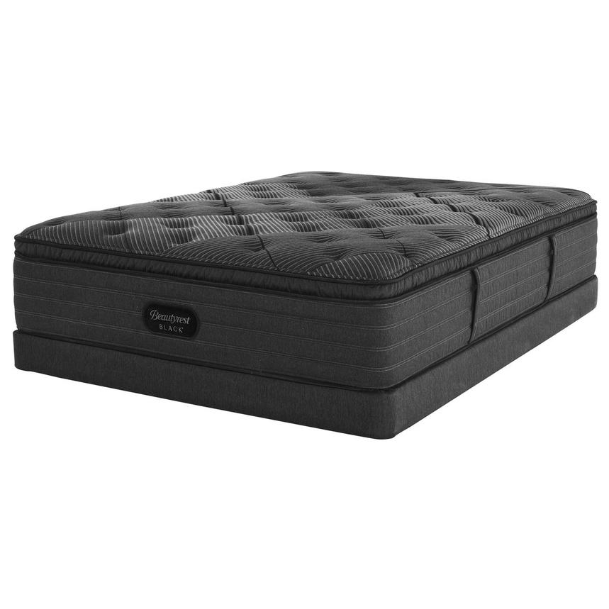 BRB-L-Class Plush PT Queen Mattress w/Regular Foundation Beautyrest Black by Simmons  alternate image, 2 of 5 images.