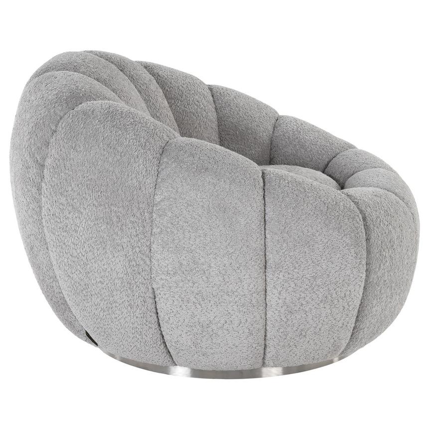 Amalfi Light Gray Accent Chair alternate image, 3 of 6 images.