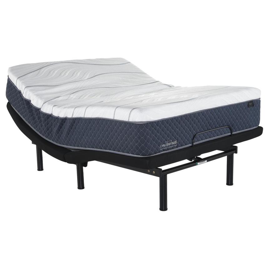 Novara Hybrid- Soft King Mattress W Donalie Powered Base By Carlo 