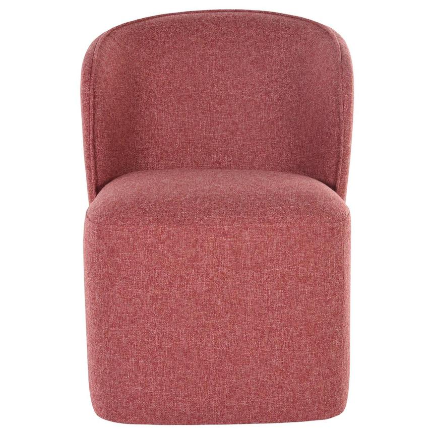 Lottie Pink Side Chair w/Casters  alternate image, 2 of 6 images.