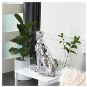 Silver Leopard Sculpture  alternate image, 2 of 4 images.