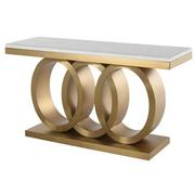 Lillian Gold Console Table  main image, 1 of 3 images.