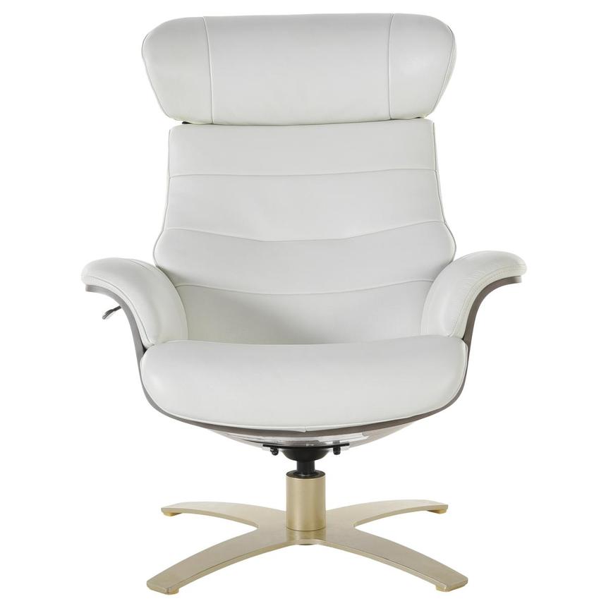 Enzo II White Accent Chair  alternate image, 2 of 4 images.
