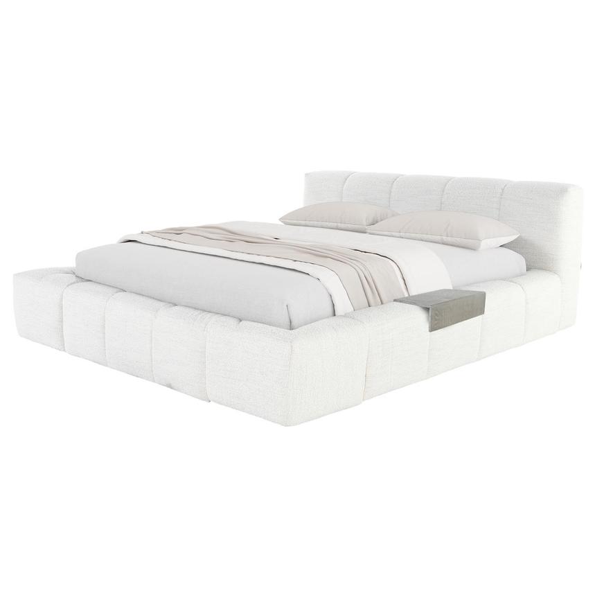 Annie Queen Platform Bed w/Trays  main image, 1 of 4 images.