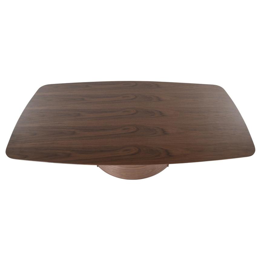 Adalyn Brown Rectangular Dining Table alternate image, 4 of 4 images.