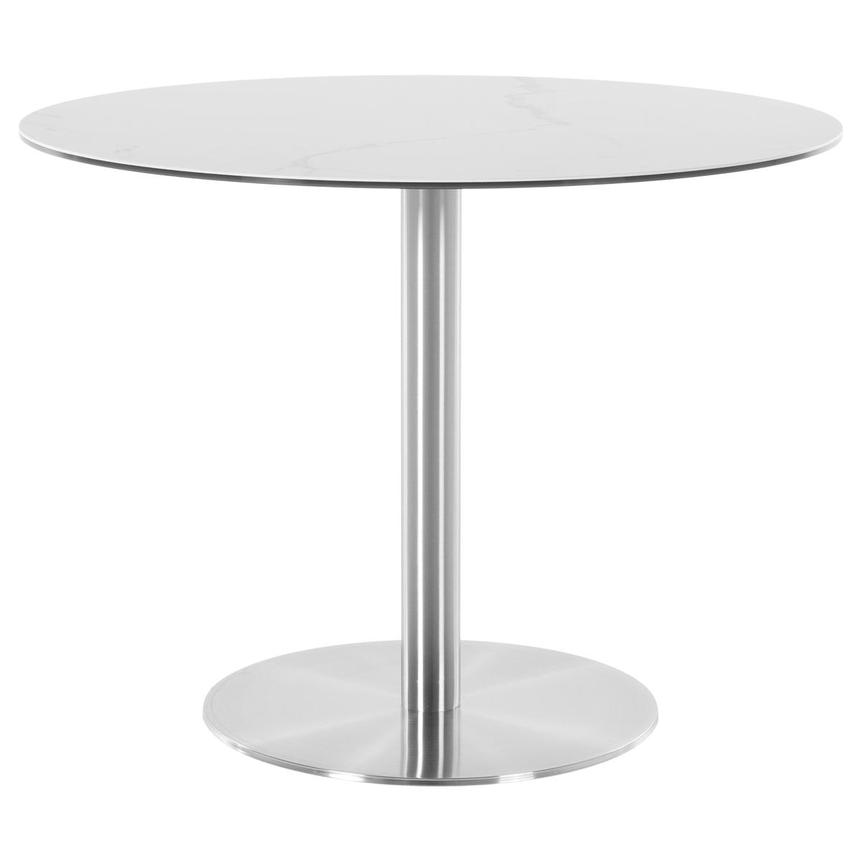 Paloma Silver Round Dining Table  main image, 1 of 2 images.