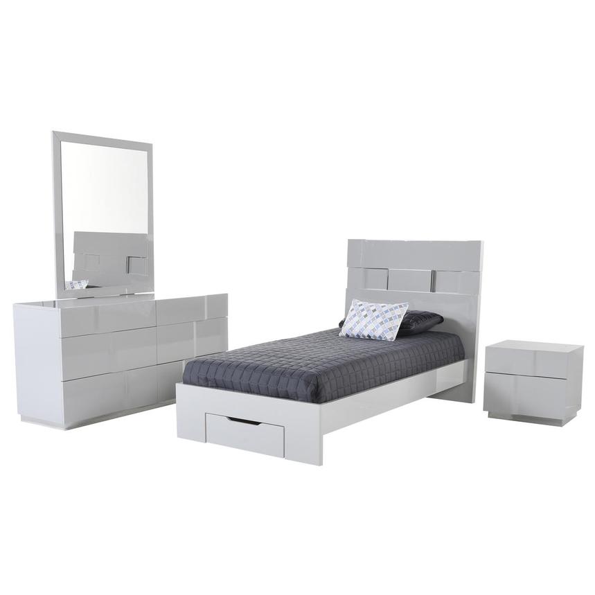 Nicole 4-Piece Twin Bedroom Set main image, 1 of 5 images.