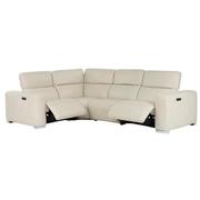 Samar Leather Power Reclining Sectional with 4PCS/2PWR  alternate image, 2 of 8 images.