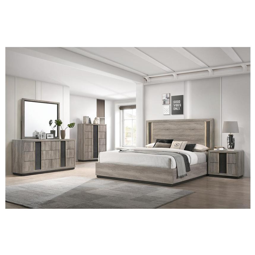 Silas 4-Piece King Bedroom Set  alternate image, 2 of 6 images.