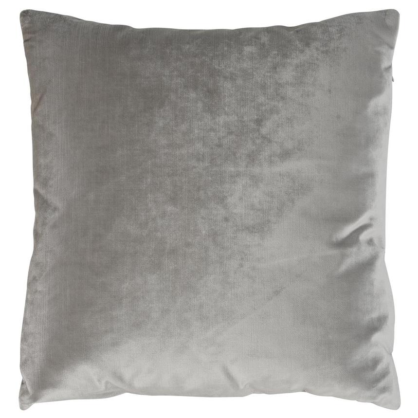 Lustrous Silver Accent Pillow  main image, 1 of 2 images.