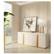 Grand Night White/Gold Gloss Buffet  alternate image, 2 of 4 images.