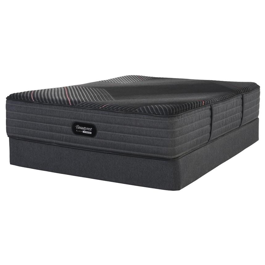 BRB-CX-Class Hybrid-Firm King Mattress w/Low Foundation by Simmons Beautyrest Black  main image, 1 of 5 images.