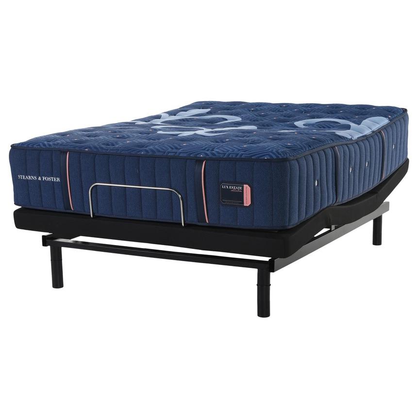 Lux Estate-Firm Twin XL Mattress w/Ease® Powered Base by Stearns & Foster  main image, 1 of 4 images.