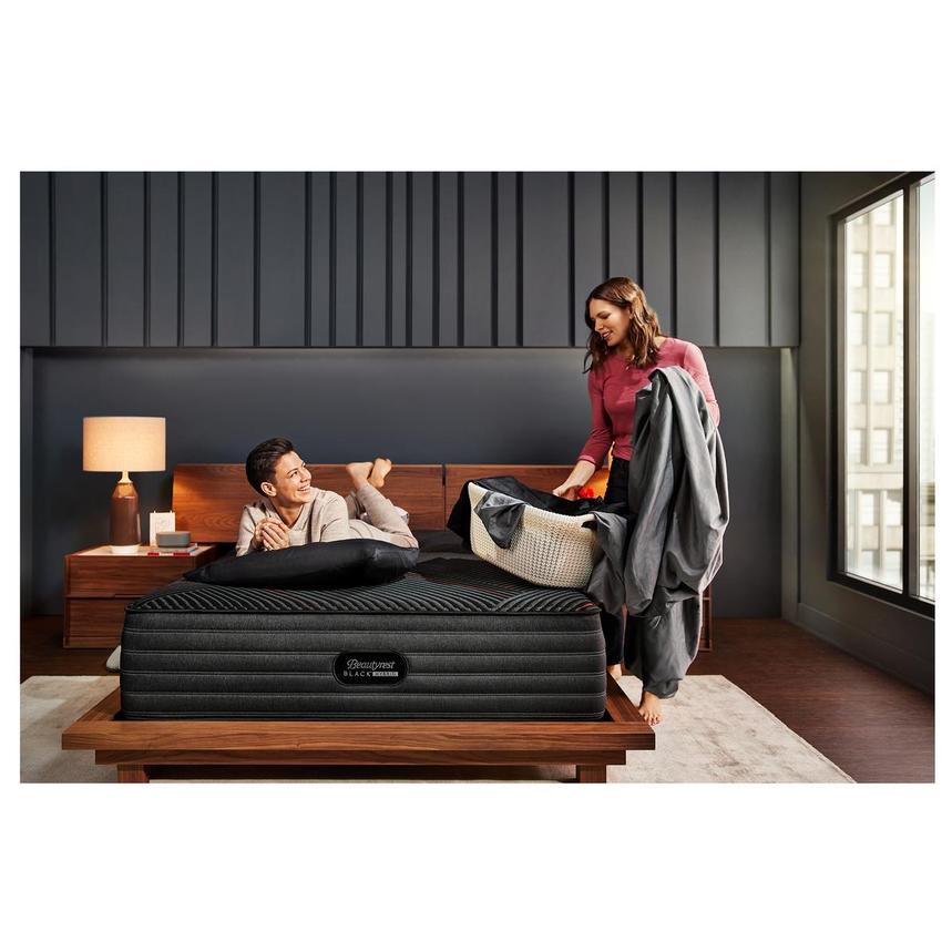 BRB-CX-Class Hybrid-Firm Queen Mattress w/Regular Foundation by Simmons Beautyrest Black  alternate image, 2 of 5 images.