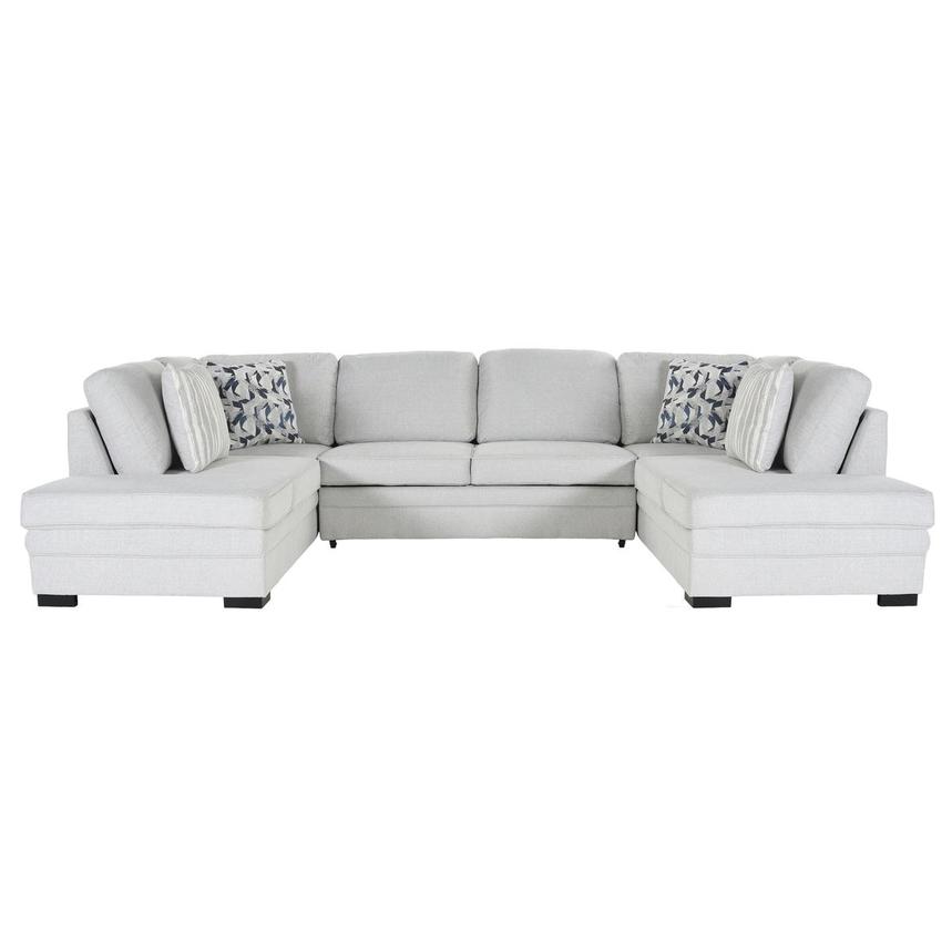Meave Sectional Sleeper Sofa w/Storage  main image, 1 of 6 images.