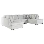 Meave Sectional Sleeper Sofa w/Storage  alternate image, 4 of 6 images.