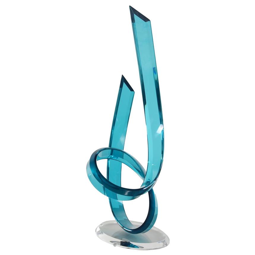 Ecstasy Turquoise II Sculpture main image, 1 of 2 images.