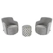 Joey II Gray 3-Piece Living Set  main image, 1 of 3 images.
