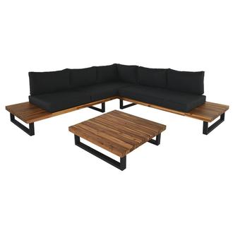 Bask Gray 3-Piece Patio Set