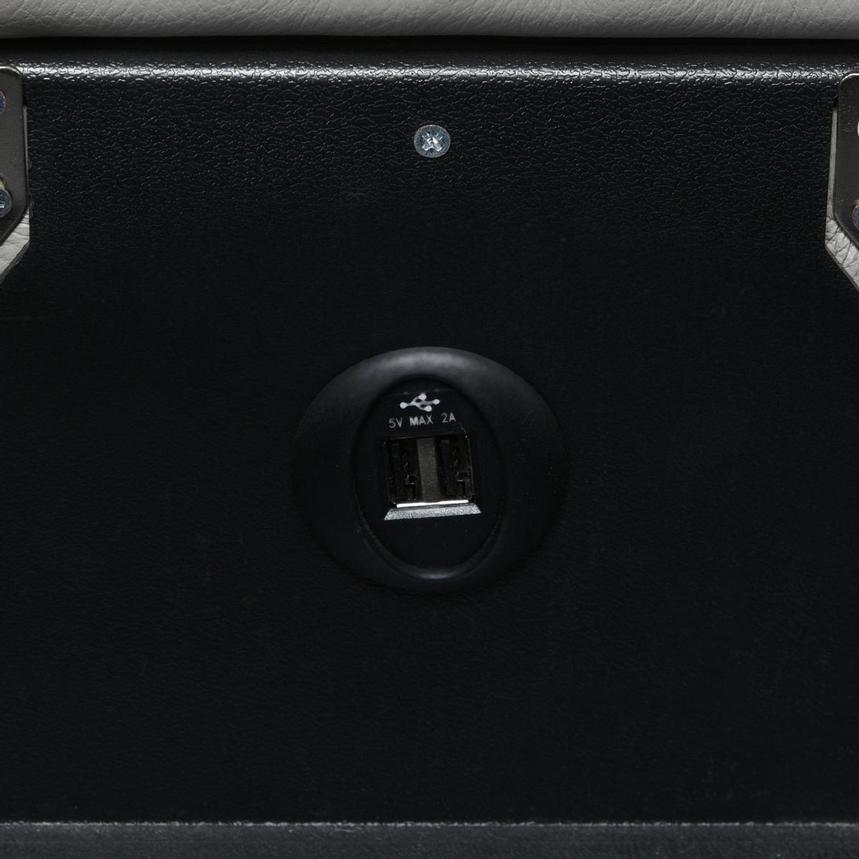 Naya Taupe Leather Power Reclining Sectional with 6PCS/3PWR  alternate image, 4 of 5 images.