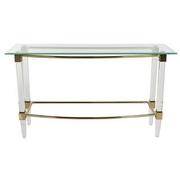 Caroline Gold Console Table  alternate image, 2 of 2 images.