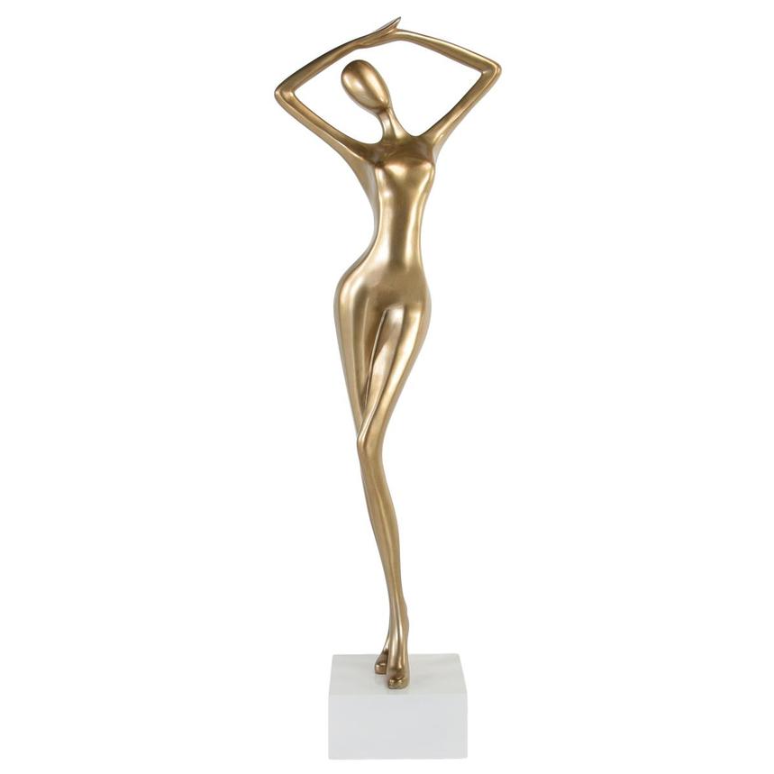 Sensual Gold Floor Sculpture main image, 1 of 3 images.
