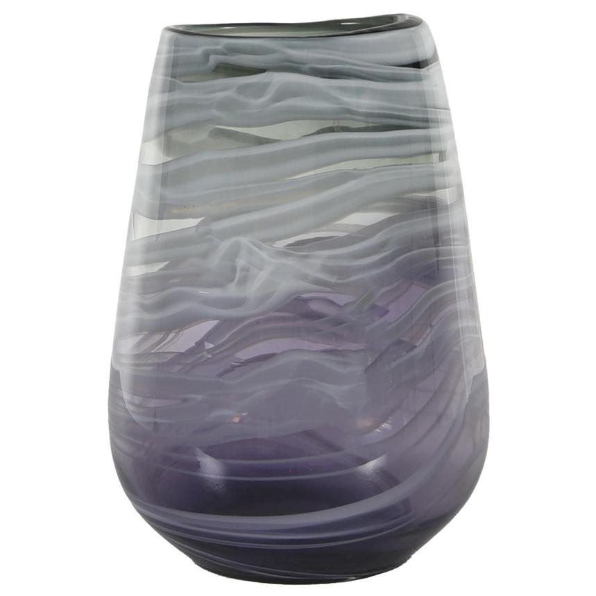 Cyber Grape Glass Vase  main image, 1 of 2 images.