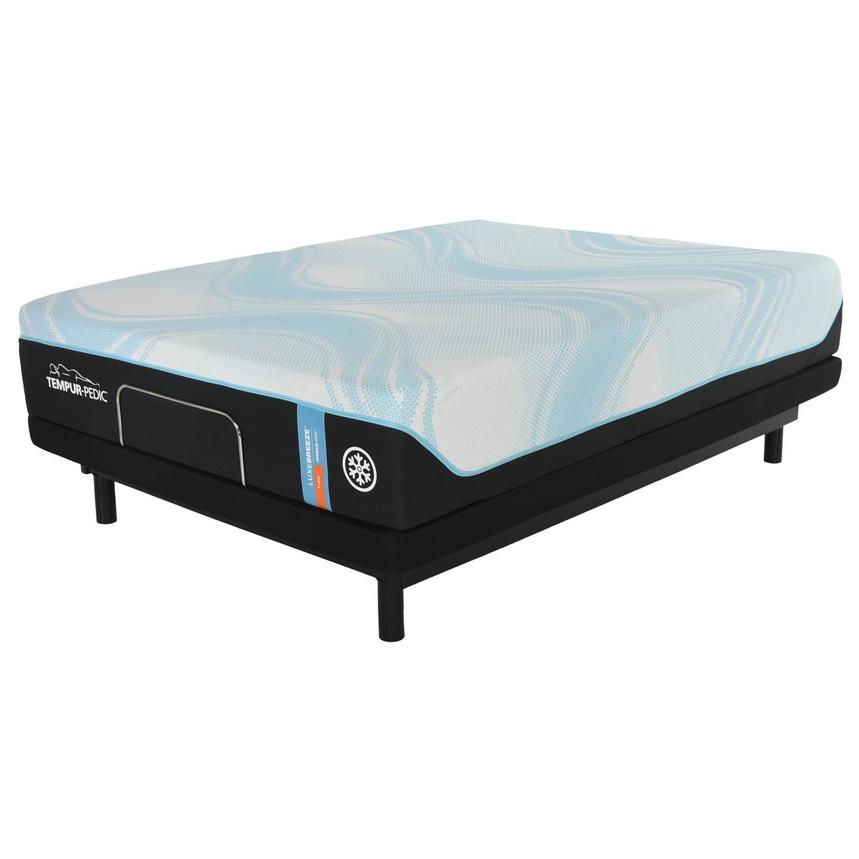 LuxeBreeze-Firm King Mattress w/Ease® Powered Base by Stearns & Foster alternate image, 3 of 6 images.