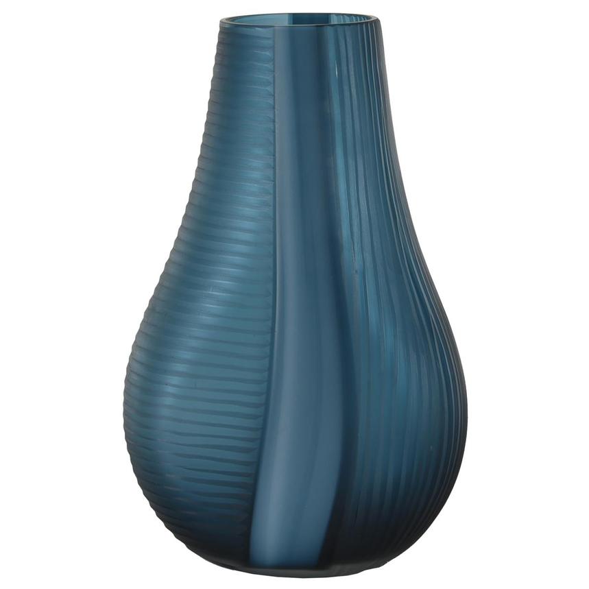 Denim Large Glass Vase  main image, 1 of 2 images.