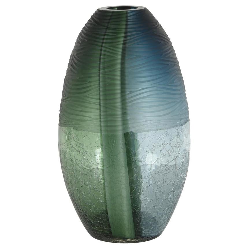Esmeralda Large Glass Vase  main image, 1 of 2 images.