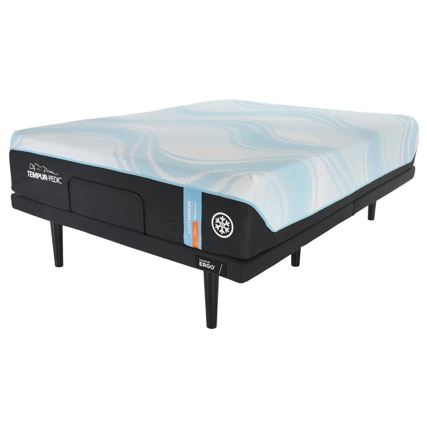 LuxeBreeze-Firm Queen Mattress w/Ergo® 3.0 Powered Base by Tempur-Pedic alternate image, 3 of 6 images.