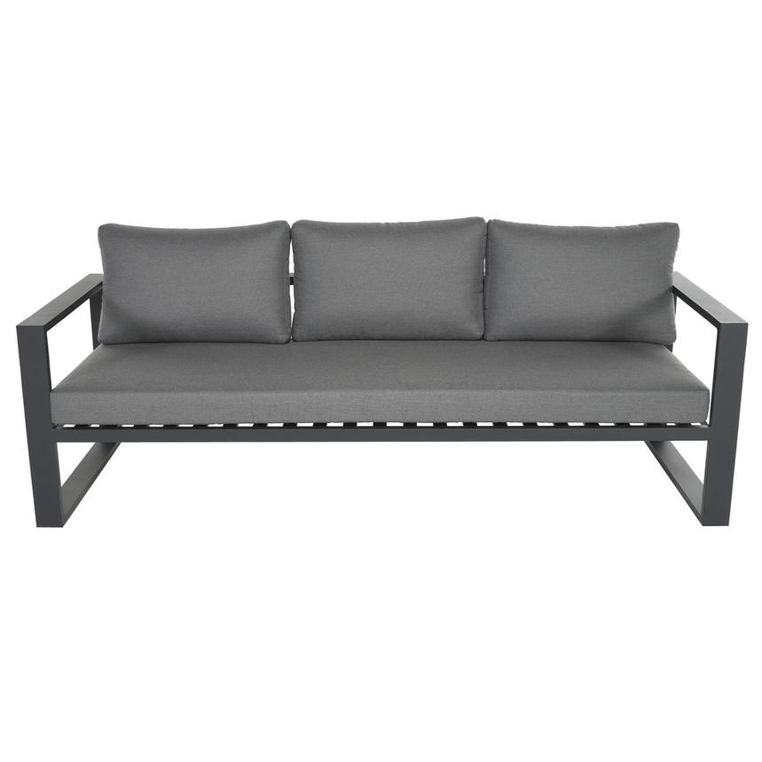 Mykonos Dark Gray Sofa  main image, 1 of 3 images.